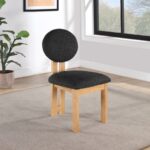Napa Boucle Fabric Upholstered Dining Chair