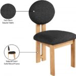 Napa Boucle Fabric Upholstered Dining Chair