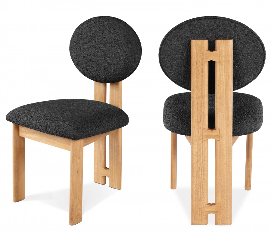 Napa Boucle Fabric Upholstered Dining Chair
