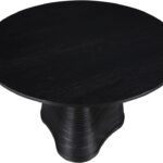 Bernada 48" Solid Wood And Oak Veneer Dining Table