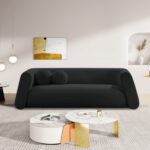 Abbington 91" Boucle Fabric Upholstered Sofa