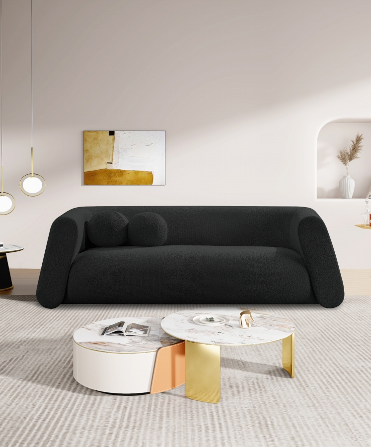 Abbington 91" Boucle Fabric Upholstered Sofa