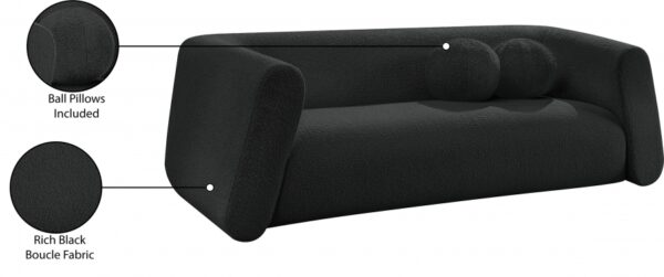 Abbington 91" Boucle Fabric Upholstered Sofa