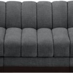 Quinn 101" Chenille Fabric Upholstered 3pc. Modular Sofa