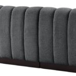 Quinn 101" Chenille Fabric Upholstered 3pc. Modular Sofa