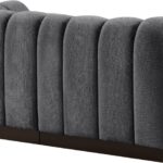 Quinn 69" Chenille Fabric Upholstered 2pc. Modular Loveseat