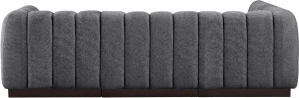 Quinn 101" Chenille Fabric Upholstered 4pc. Modular Sectional