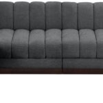 Quinn 133" Chenille Fabric Upholstered 5pc. Modular Sectional