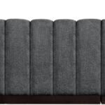 Quinn 98" Chenille Fabric Upholstered 5pc. Modular Sectional