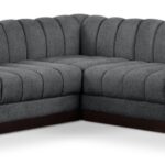 Quinn 101" Chenille Fabric Upholstered 5pc. Modular Sectional