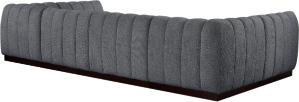 Quinn 133" Chenille Fabric Upholstered 6pc. Modular Sectional