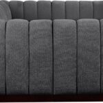 Quinn 133" Chenille Fabric Upholstered 6pc. Modular Sectional