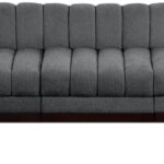 Quinn 165" Chenille Fabric Upholstered 6pc. Modular Sectional