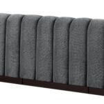 Quinn 165" Chenille Fabric Upholstered 6pc. Modular Sectional