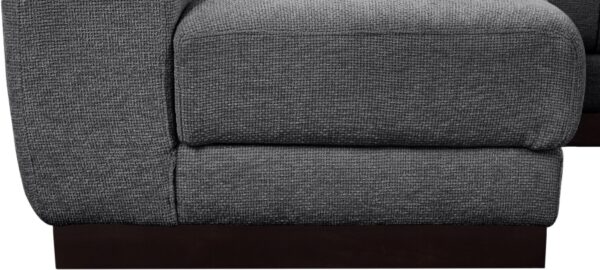 Quinn 165" Chenille Fabric Upholstered 7pc. Modular Sectional