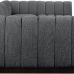 Quinn 165" Chenille Fabric Upholstered 7pc. Modular Sectional