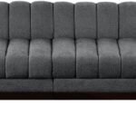 Quinn 197" Chenille Fabric Upholstered 7pc. Modular Sectional