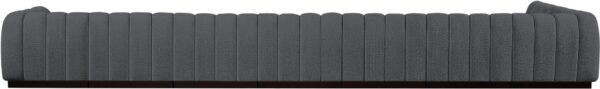 Quinn 229" Chenille Fabric Upholstered 8pc. Modular Sectional