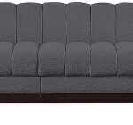 Quinn 229" Chenille Fabric Upholstered 8pc. Modular Sectional