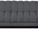 Quinn 229" Chenille Fabric Upholstered 8pc. Modular Sectional