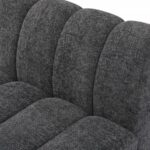 Quinn 229" Chenille Fabric Upholstered 8pc. Modular Sectional