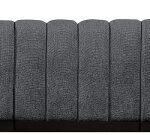 Quinn 229" Chenille Fabric Upholstered 9pc. Modular Sectional
