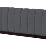 Quinn 229" Chenille Fabric Upholstered 9pc. Modular Sectional