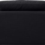Indulge Linen Textured Fabric Upholstered Armless Modular Chair