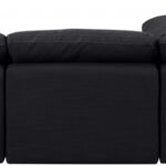 Indulge 105" Linen Textured Fabric Upholstered 4pc. Modular Sectional