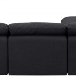 Indulge 105" Linen Textured Fabric Upholstered 4pc. Modular Sectional