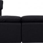 Indulge 140" Linen Textured Fabric Upholstered 6pc. Modular Sectional