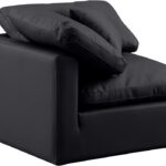 Indulge Vegan Leather Upholstered Corner Modular Chair