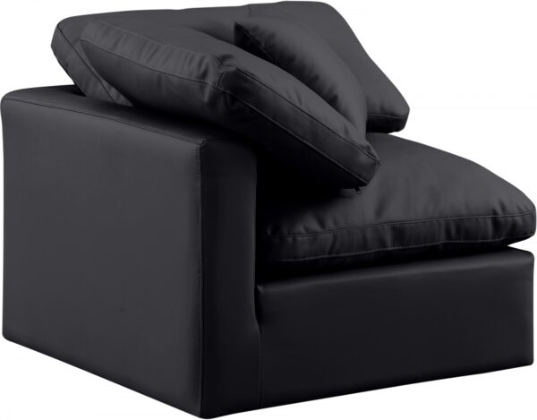 Indulge Vegan Leather Upholstered Corner Modular Chair
