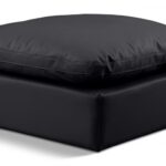 Indulge Vegan Leather Upholstered Modular Ottoman