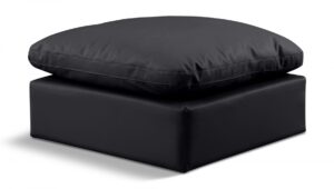 Indulge Vegan Leather Upholstered Modular Ottoman