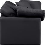 Indulge 70" Vegan Leather Upholstered 2pc. Modular Loveseat