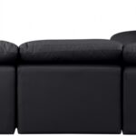 Indulge 105" Vegan Leather Upholstered 4pc. Modular Sectional
