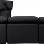 Indulge 105" Vegan Leather Upholstered 5pc. Modular Sectional