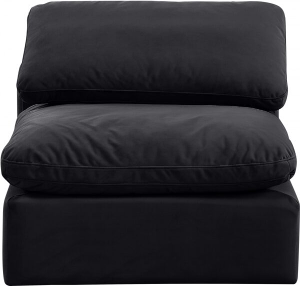 Indulge Velvet Upholstered Armless Modular Chair