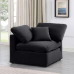 Indulge Velvet Upholstered Corner Modular Chair