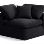 Indulge Velvet Upholstered Corner Modular Chair