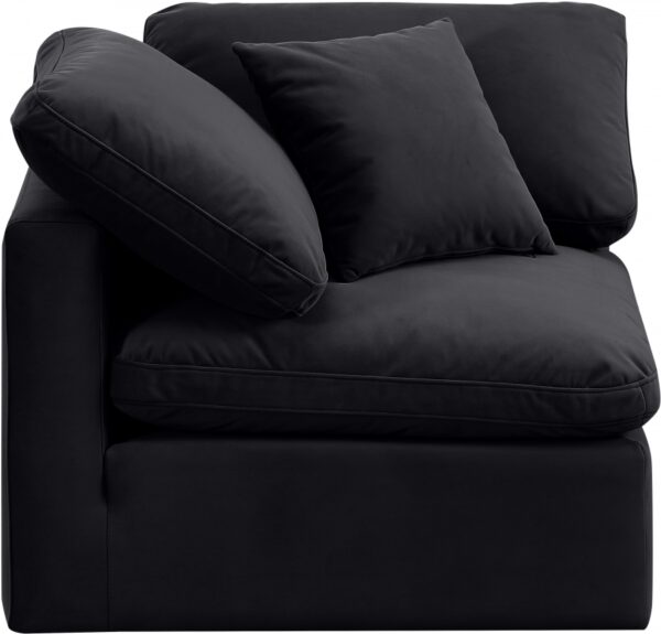 Indulge Velvet Upholstered Corner Modular Chair