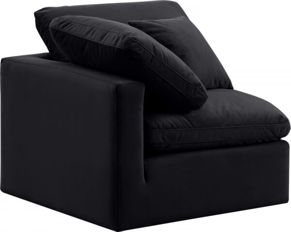 Indulge Velvet Upholstered Corner Modular Chair