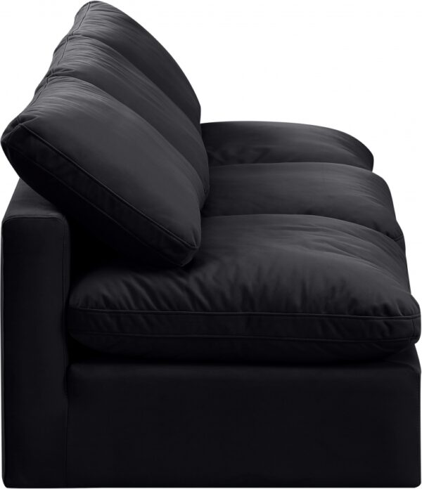 Indulge 105" Velvet Upholstered 3pc. Armless Modular Sofa