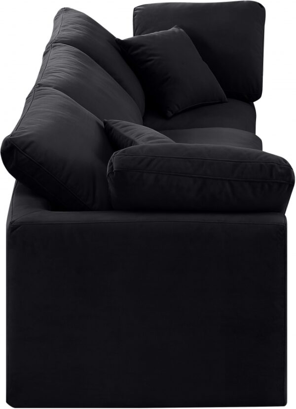 Indulge 105" Velvet Upholstered 3pc. Modular Sofa