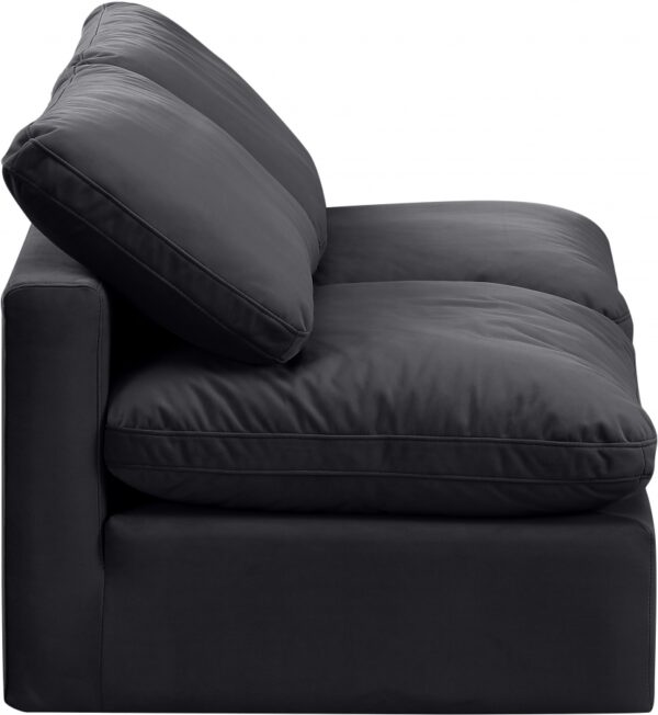 Indulge 70" Velvet Upholstered 2pc. Armless Modular Loveseat