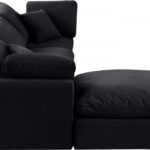 Indulge 105" Velvet Upholstered 4pc. Modular Sectional