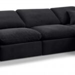 Indulge 140" Velvet Upholstered 5pc. Modular Sectional