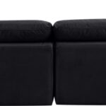 Indulge 140" Velvet Upholstered 5pc. Modular Sectional