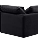 Indulge 105" Velvet Upholstered 5pc. Modular Sectional